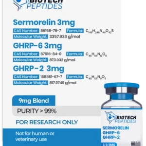 Sermorelin + GHRP-6 + GHRP-2 Blend (9mg)