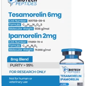Tesamorelin + Ipamorelin Blend (8mg)